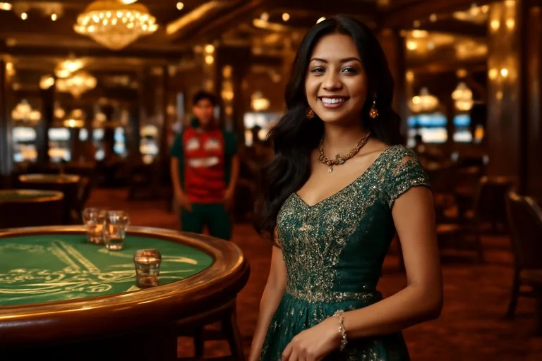 520bd Baccarat table view